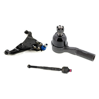 Mevotech® - Original Grade™ Front Passenger Side Lower Control Arm with Ball Joint and Tie Rod End Kit
