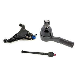 Mevotech® - Original Grade™ Front Passenger Side Lower Control Arm with Ball Joint and Tie Rod End Kit