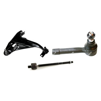 Mevotech® - Original Grade™ Front Passenger Side Lower Control Arm with Ball Joint and Tie Rod End Kit