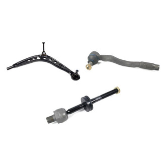 Mevotech® - Original Grade™ Front Passenger Side Lower Control Arm with Ball Joint and Tie Rod End Kit