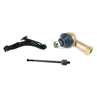 Mevotech® - Original Grade™ Front Passenger Side Lower Control Arm with Ball Joint and Tie Rod End Kit