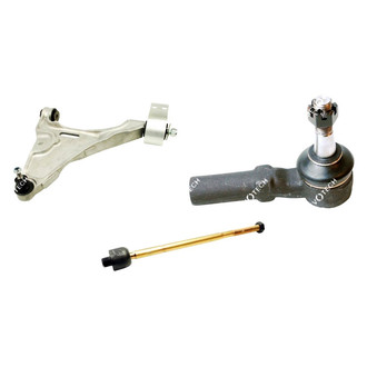 Mevotech® - Original Grade™ Front Passenger Side Lower Control Arm with Ball Joint and Tie Rod End Kit