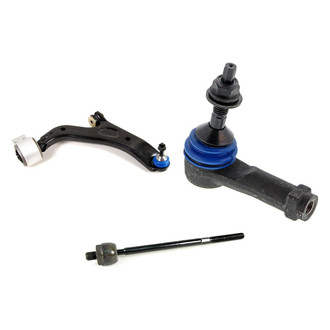 Mevotech® - Original Grade™ Front Passenger Side Lower Control Arm with Ball Joint and Tie Rod End Kit