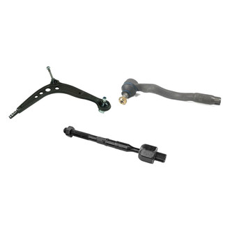 Mevotech® - Original Grade™ Front Passenger Side Lower Control Arm with Ball Joint and Tie Rod End Kit