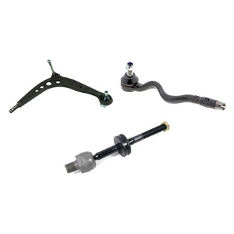 Mevotech® - Original Grade™ Front Passenger Side Lower Control Arm with Ball Joint and Tie Rod End Kit