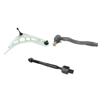 Mevotech® - Original Grade™ Front Passenger Side Lower Control Arm with Ball Joint and Tie Rod End Kit