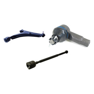 Mevotech® - Original Grade™ Front Passenger Side Lower Control Arm with Ball Joint and Tie Rod End Kit