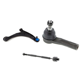 Mevotech® - Original Grade™ Front Passenger Side Lower Control Arm with Ball Joint and Tie Rod End Kit
