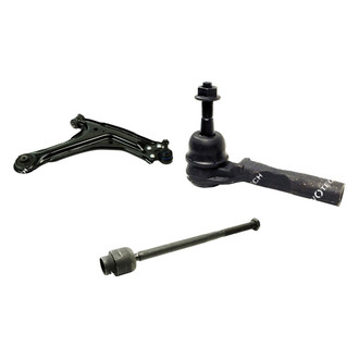 Mevotech® - Original Grade™ Front Passenger Side Lower Control Arm with Ball Joint and Tie Rod End Kit