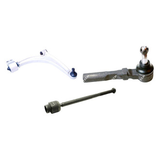 Mevotech® - Original Grade™ Front Passenger Side Lower Control Arm with Ball Joint and Tie Rod End Kit