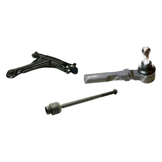 Mevotech® - Original Grade™ Front Passenger Side Lower Control Arm with Ball Joint and Tie Rod End Kit