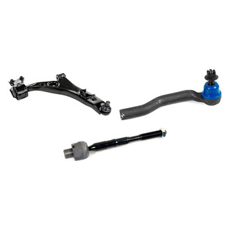 Mevotech® - Original Grade™ Front Passenger Side Lower Control Arm with Ball Joint and Tie Rod End Kit