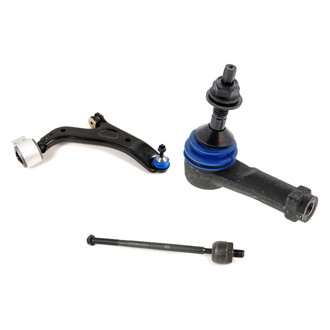 Mevotech® - Original Grade™ Front Passenger Side Lower Control Arm with Ball Joint and Tie Rod End Kit