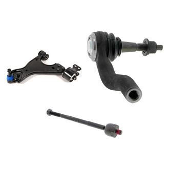 Mevotech® - Original Grade™ Front Passenger Side Lower Control Arm with Ball Joint and Tie Rod End Kit