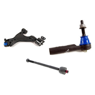 Mevotech® - Original Grade™ Front Passenger Side Lower Control Arm with Ball Joint and Tie Rod End Kit