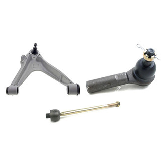 Mevotech® - Original Grade™ Front Passenger Side Lower Control Arm with Ball Joint and Tie Rod End Kit