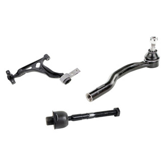 Mevotech® - Original Grade™ Front Passenger Side Lower Control Arm with Ball Joint and Tie Rod End Kit