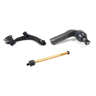 Mevotech® - Original Grade™ Front Passenger Side Lower Control Arm with Ball Joint and Tie Rod End Kit