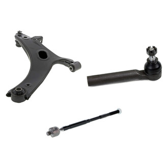 Mevotech® - Original Grade™ Front Passenger Side Lower Control Arm with Ball Joint and Tie Rod End Kit