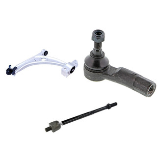 Mevotech® - Original Grade™ Front Passenger Side Lower Control Arm with Ball Joint and Tie Rod End Kit