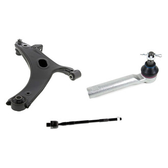 Mevotech® - Original Grade™ Front Passenger Side Lower Control Arm with Ball Joint and Tie Rod End Kit
