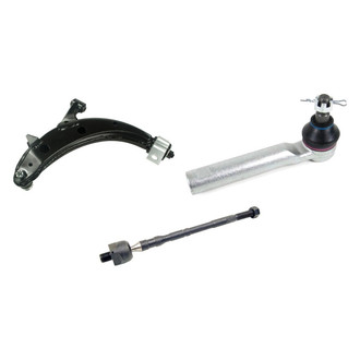Mevotech® - Original Grade™ Front Passenger Side Lower Control Arm with Ball Joint and Tie Rod End Kit