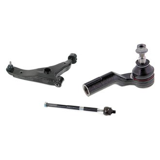 Mevotech® - Original Grade™ Front Passenger Side Lower Control Arm with Ball Joint and Tie Rod End Kit