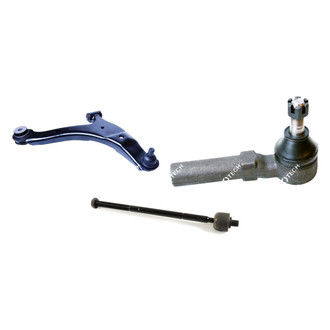 Mevotech® - Original Grade™ Front Passenger Side Lower Control Arm with Ball Joint and Tie Rod End Kit