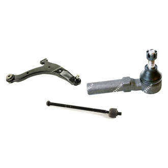 Mevotech® - Original Grade™ Front Passenger Side Lower Control Arm with Ball Joint and Tie Rod End Kit
