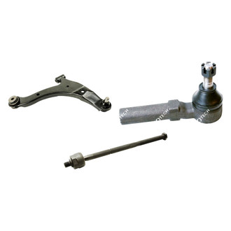 Mevotech® - Original Grade™ Front Passenger Side Lower Control Arm with Ball Joint and Tie Rod End Kit
