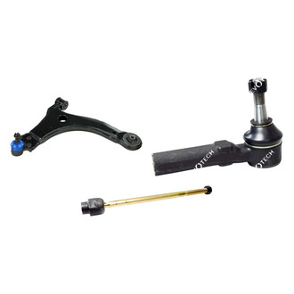 Mevotech® - Original Grade™ Front Passenger Side Lower Control Arm with Ball Joint and Tie Rod End Kit