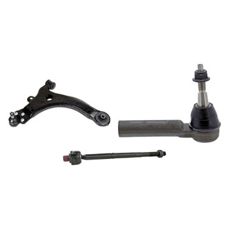 Mevotech® - Original Grade™ Front Passenger Side Lower Control Arm with Ball Joint and Tie Rod End Kit