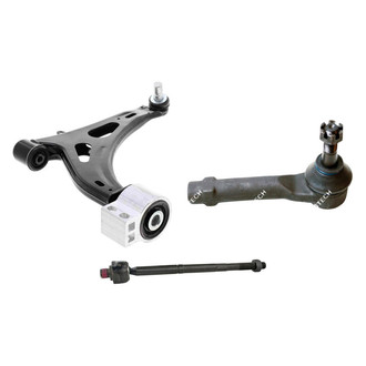 Mevotech® - Original Grade™ Front Passenger Side Lower Control Arm with Ball Joint and Tie Rod End Kit