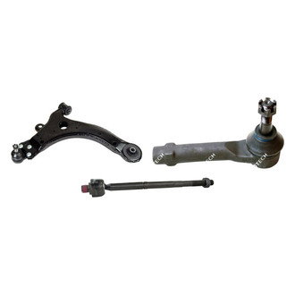 Mevotech® - Original Grade™ Front Passenger Side Lower Control Arm with Ball Joint and Tie Rod End Kit