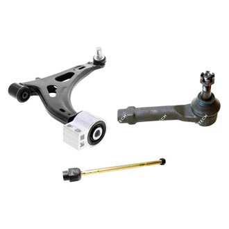 Mevotech® - Original Grade™ Front Passenger Side Lower Control Arm with Ball Joint and Tie Rod End Kit
