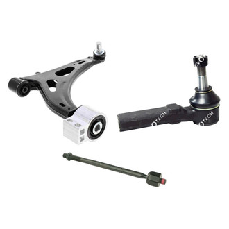Mevotech® - Original Grade™ Front Passenger Side Lower Control Arm with Ball Joint and Tie Rod End Kit