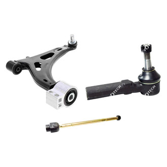 Mevotech® - Original Grade™ Front Passenger Side Lower Control Arm with Ball Joint and Tie Rod End Kit