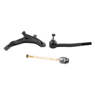 Mevotech® - Original Grade™ Front Passenger Side Lower Control Arm with Ball Joint and Tie Rod End Kit
