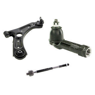Mevotech® - Original Grade™ Front Passenger Side Lower Control Arm with Ball Joint and Tie Rod End Kit