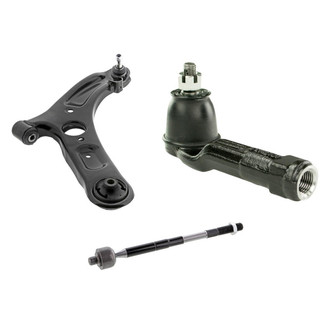 Mevotech® - Original Grade™ Front Passenger Side Lower Control Arm with Ball Joint and Tie Rod End Kit