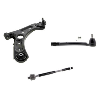 Mevotech® - Original Grade™ Front Passenger Side Lower Control Arm with Ball Joint and Tie Rod End Kit