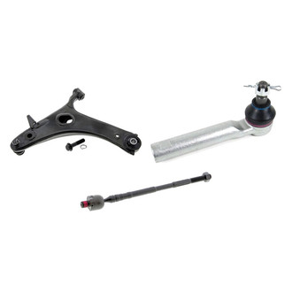 Mevotech® - Original Grade™ Front Passenger Side Lower Control Arm with Ball Joint and Tie Rod End Kit