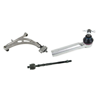 Mevotech® - Original Grade™ Front Passenger Side Lower Control Arm with Ball Joint and Tie Rod End Kit