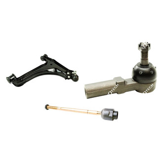 Mevotech® - Original Grade™ Front Passenger Side Lower Control Arm with Ball Joint and Tie Rod End Kit