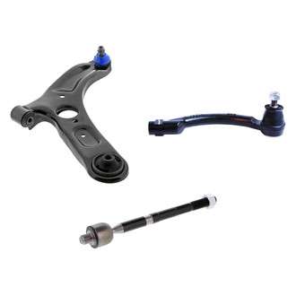 Mevotech® - Original Grade™ Front Passenger Side Lower Control Arm with Ball Joint and Tie Rod End Kit
