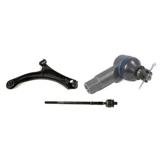 Mevotech® - Original Grade™ Front Passenger Side Lower Control Arm with Ball Joint and Tie Rod End Kit