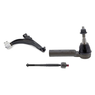 Mevotech® - Original Grade™ Front Passenger Side Lower Control Arm with Ball Joint and Tie Rod End Kit