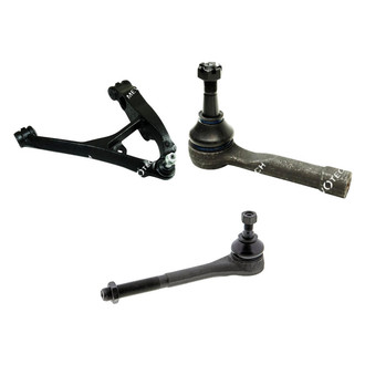 Mevotech® - Original Grade™ Front Passenger Side Lower Control Arm with Ball Joint and Tie Rod End Kit