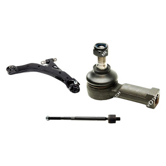 Mevotech® - Original Grade™ Front Passenger Side Lower Control Arm with Ball Joint and Tie Rod End Kit