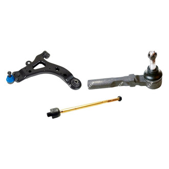 Mevotech® - Original Grade™ Front Passenger Side Lower Control Arm with Ball Joint and Tie Rod End Kit